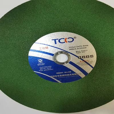 acciaio inossidabile di Metal Cutting Disc SIC della smerigliatrice di angolo di 355x3x25.4mm a 14 pollici