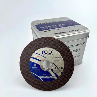 L'abrasivo di durezza T27 ha tagliato la ruota per il taglio di metalli a 4 pollici stridente del disco 107mm 1.6mm