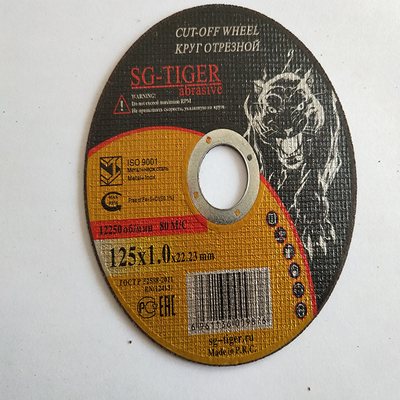 disco per il taglio di metalli a 4,5 pollici tagliato abrasivo spesso del disco T41 di 125mm OBM 1.2mm